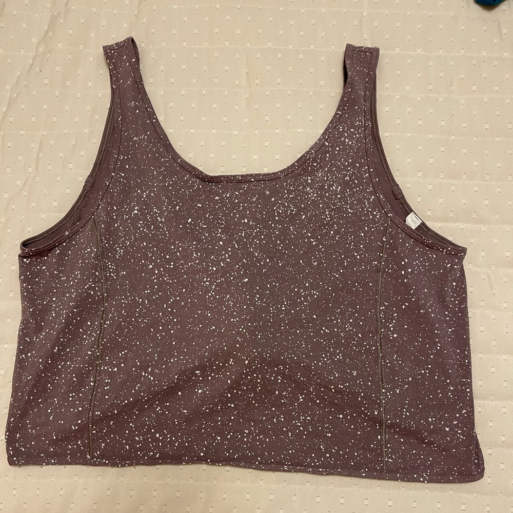 Lululemon Soft Tie Back Wrap Crop Top